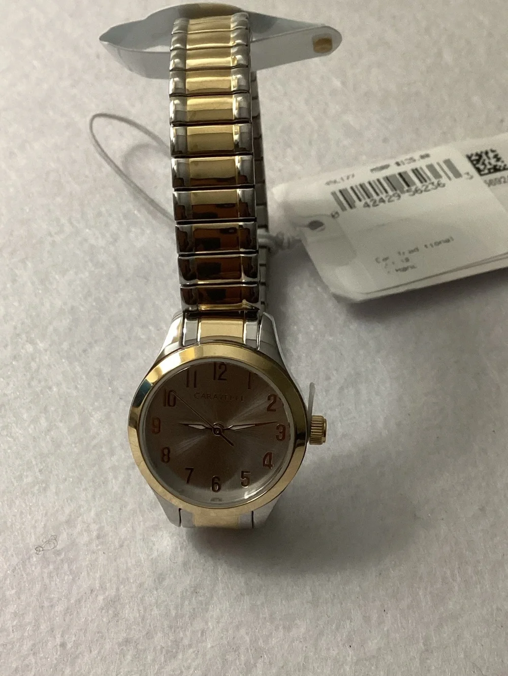 Caravelle Two-Tone Stainless Steel Bracelet Watch 24mm